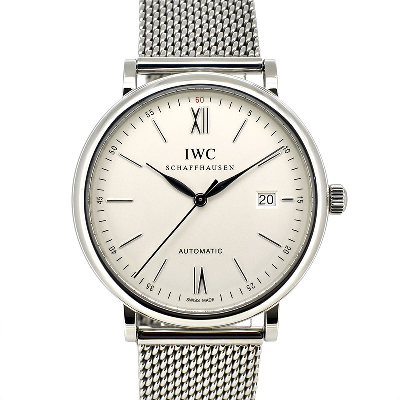 IWC　ポートフィノ　オートマティック　IW356505　SS　40mm　シルバー　USED　中古