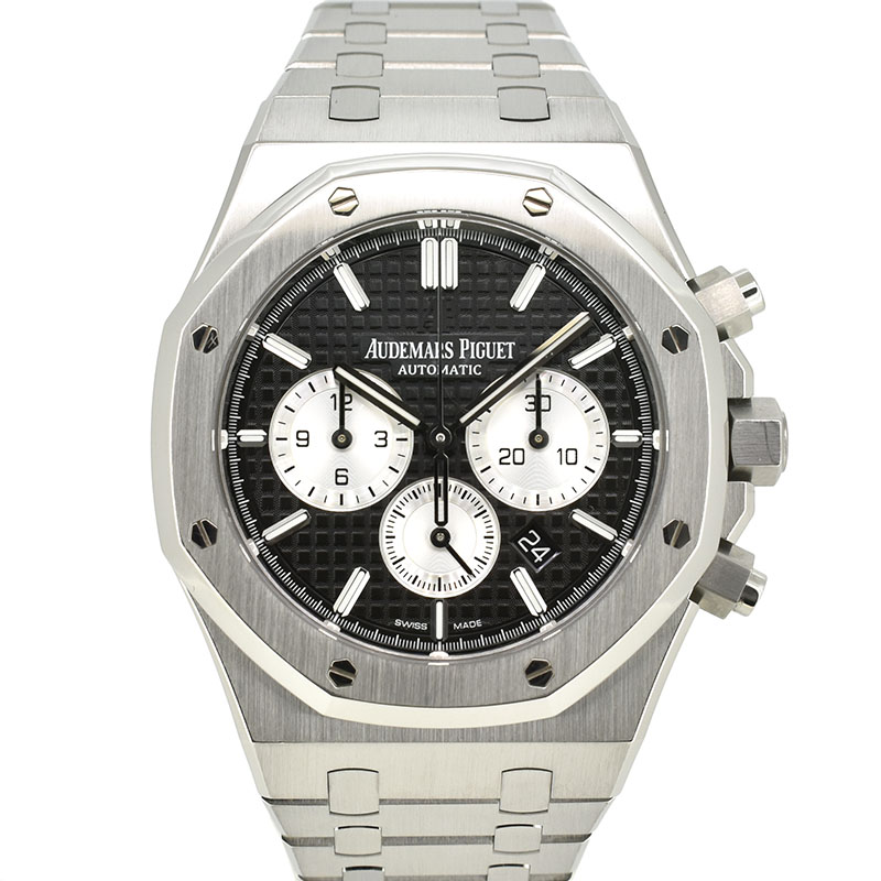 オーデマ・ピゲ　AUDEMARS PIGUET　ロイヤルオーク クロノグラフ　26331ST.OO.1220ST.02　SS　41mm　ブラック/シルバー　USED　中古