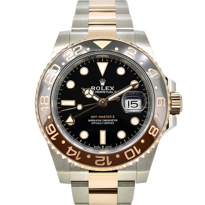 ロレックス　ROLEX　GMTマスター2　126711CHNR　ブラウン/ブラックベゼル　40mm　未使用品