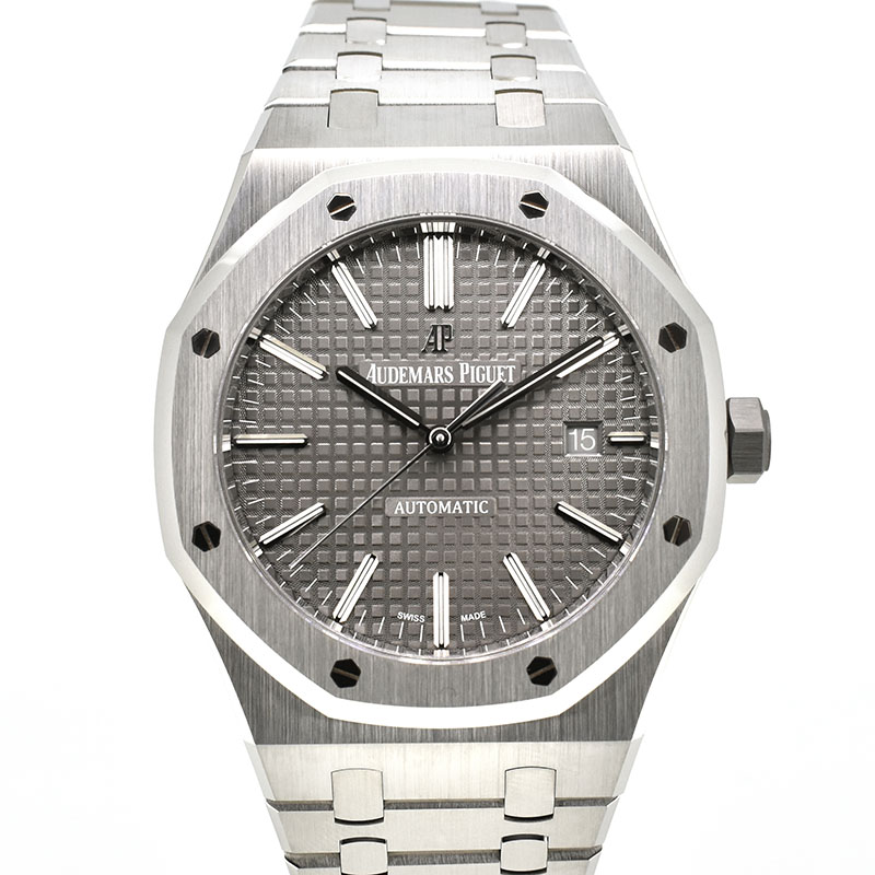 オーデマ・ピゲ　AUDEMARS PIGUET　ロイヤルオーク　15400ST.OO.1220ST.04　41mm　グレー　新品アウトレット