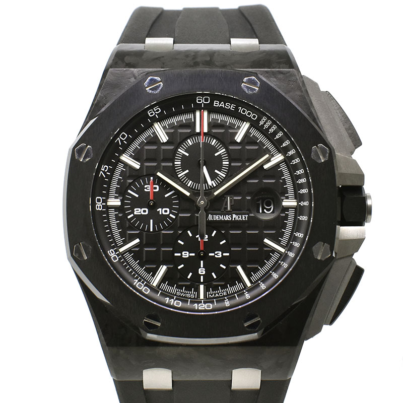 オーデマ・ピゲ　AUDEMARS PIGUET　ロイヤルオーク オフショア クロノグラフ　26400AU.OO.A002CA.01　フォージドカーボン　44mm　USED　中古