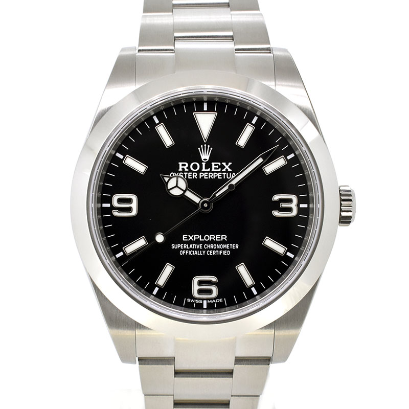 ロレックス　ROLEX　エクスプローラー1　Ref.214270　39mm　クロマライト　ブラック　新品アウトレット