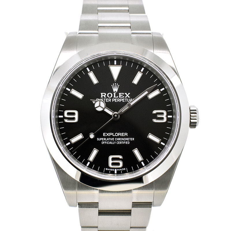 ロレックス　ROLEX　エクスプローラー1　Ref.214270　39mm　クロマライト　ブラック　未使用品