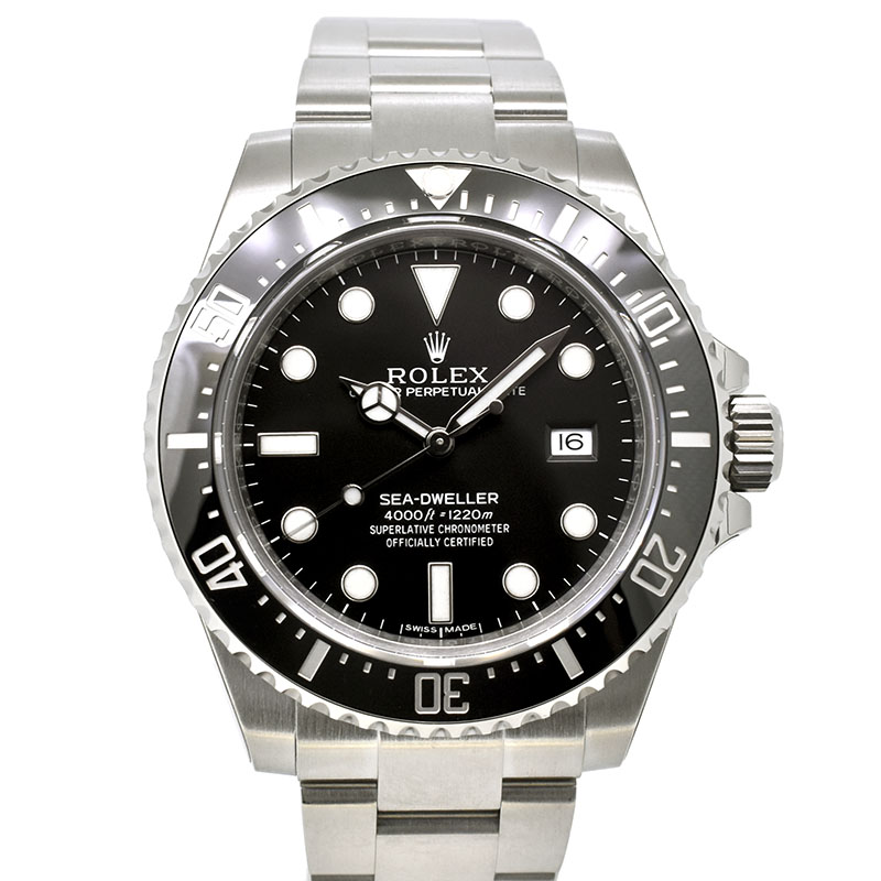 ロレックス　ROLEX　シードゥエラー4000　116600　SS　ブラック　生産終了　未使用品