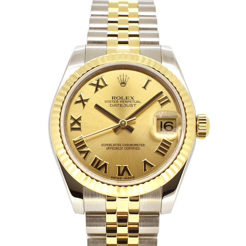 ロレックス　ROLEX　デイトジャスト　178273　31mm　シャンパン　国内正規品　未使用品