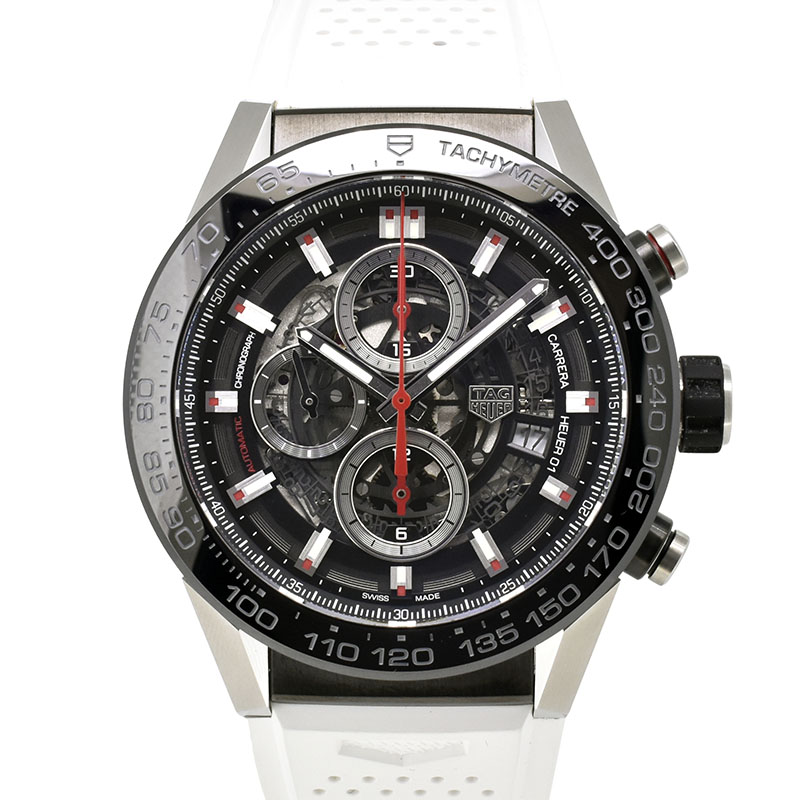 タグホイヤー　TAG HEUER　カレラ キャリバー ホイヤー01　CAR2A1Z.FT6051　45mm　USED　中古