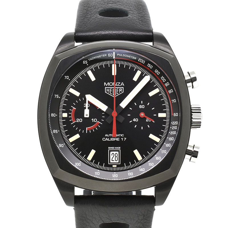 タグホイヤー　TAG HEUER　モンツァ クロノグラフ キャリバー17　CR2080.FC6375　40周年記念　42mm　USED　中古