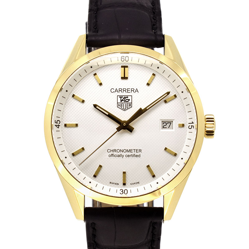 タグホイヤー　TAG HEUER　カレラ　WV5140　39mm　自動巻　18Kイエローゴールド　USED　中古