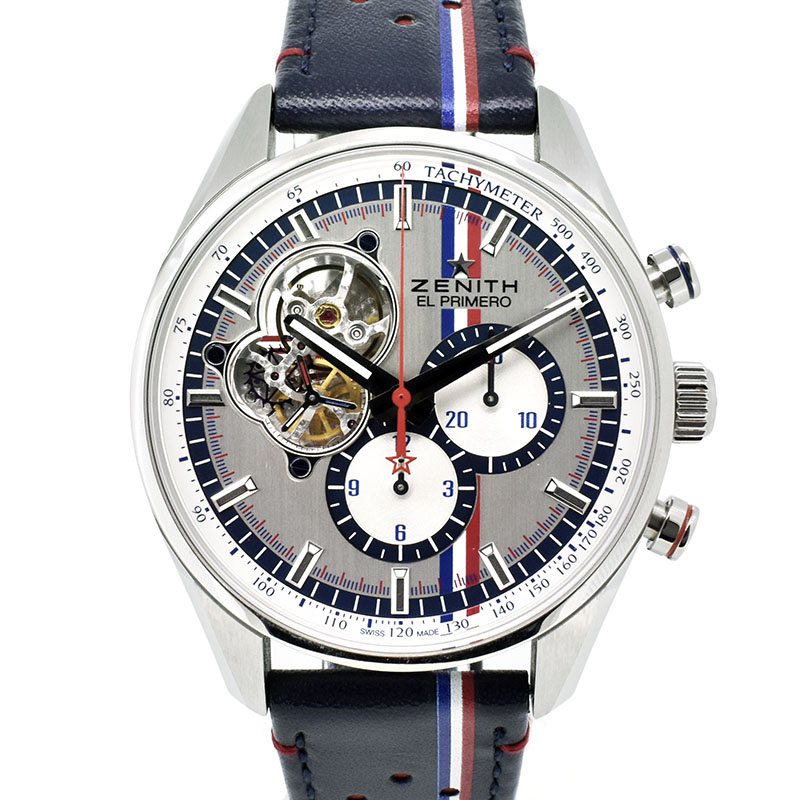 ゼニス　ZENITH　エルプリメロ クロノマスター1969 ツールオートエディション　03.2044.4061/01.C746　シルバー　42mm　世界500本限定　USED　中古