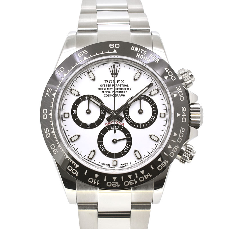 ロレックス　ROLEX　デイトナ　Ref.116500LN　ホワイト　セラミックベゼル　USED　中古