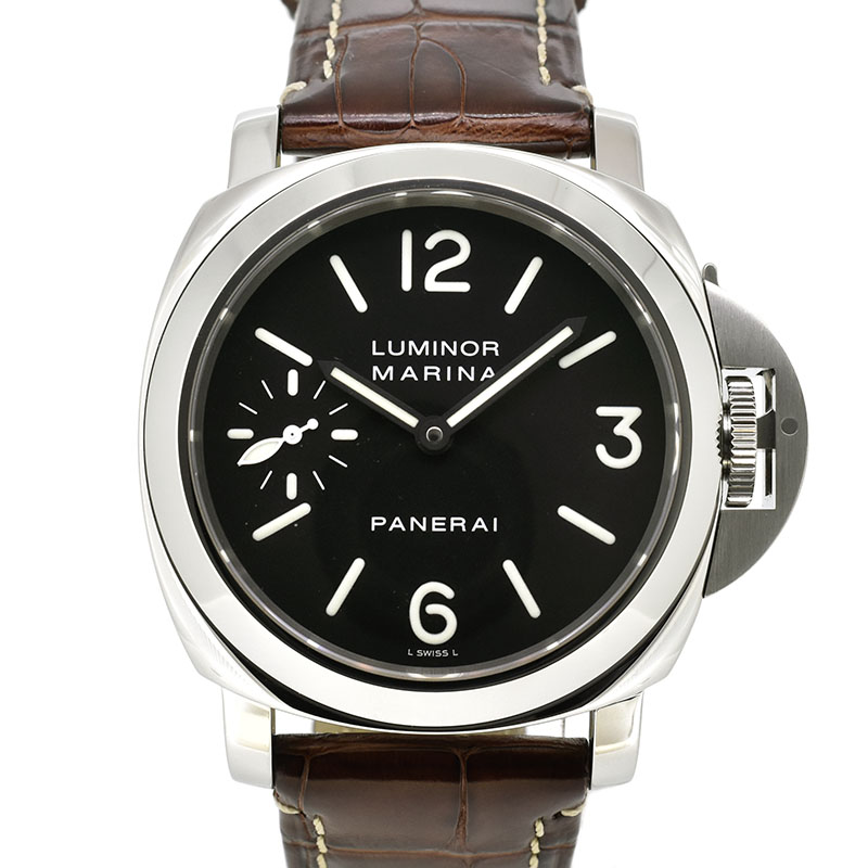 パネライ　PANERAI　ルミノールマリーナ　PAM00111　手巻き　44mm　革ベルト　USED　中古