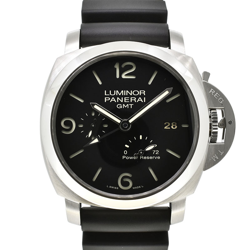 パネライ　PANERAI　ルミノール1950 3デイズ GMTパワーリザーブ　PAM00321　44mm　USED　中古