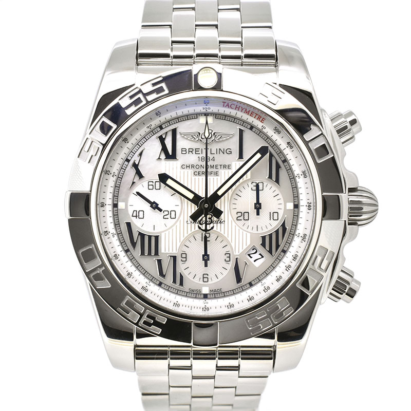ブライトリング　BREITLING　クロノマット44　A011A91PA　パールローマ　44mm　USED　中古
