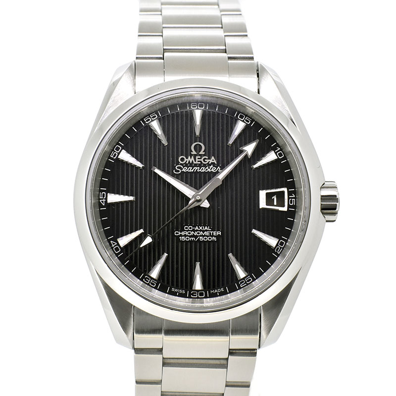 オメガ　OMEGA　シーマスター アクアテラ　231.10.39.21.01.001　38,5mm　SS　ブラック　USED　中古