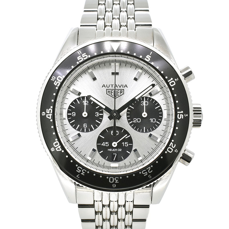 タグホイヤー　TAG HEUER　オータヴィア ホイヤー02 クロノグラフ ジャック・ホイヤー リミテッドエディション　CBE2111.BA0687　世界1932本限定　42mm　USED　中古