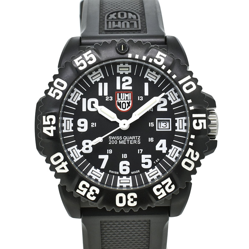 ルミノックス　LUMINOX　ネイビーシールズ シリーズ　3050/3950　ブラック　44mm　クォーツ　USED　中古