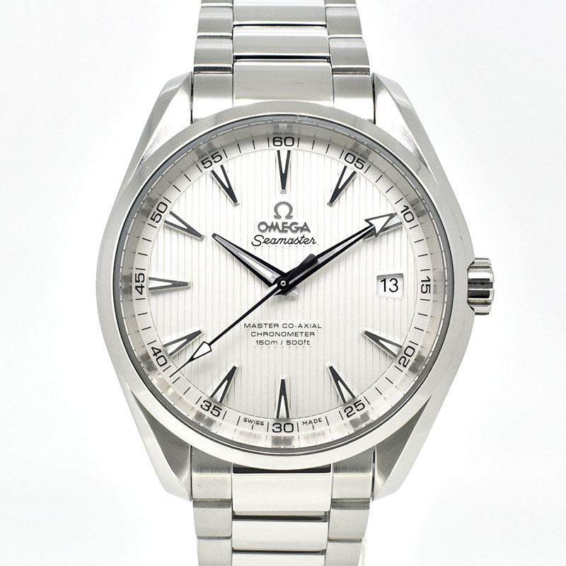 オメガ　OMEGA　シーマスター アクアテラ　231.10.42.21.02.003　マスターコーアクシャル　シルバー　41.5mm　USED　中古