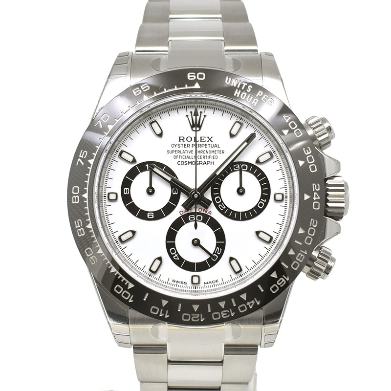 ロレックス　ROLEX　コスモグラフ　デイトナ　Ref.116500LN　ホワイト　セラミックベゼル　国内正規品　未使用品