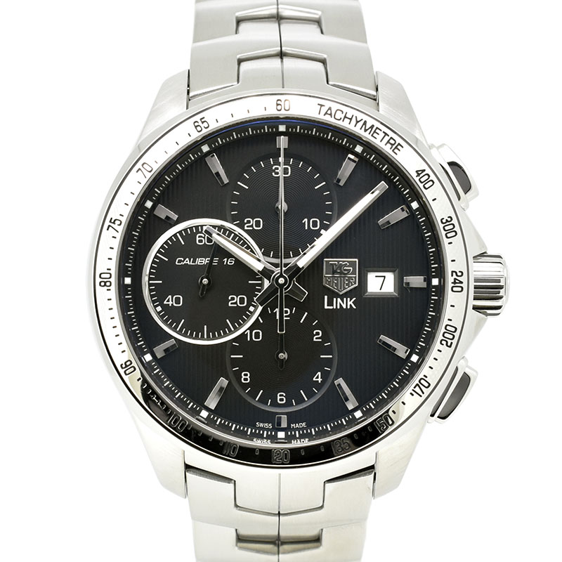 タグホイヤー　TAG HEUER　リンク　クロノグラフ　キャリバー16　CAT2010.BA0952　43mm　USED　中古