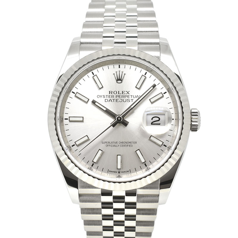 ロレックス　ROLEX　デイトジャスト36　126234　シルバー　36mm　国内正規品　未使用品