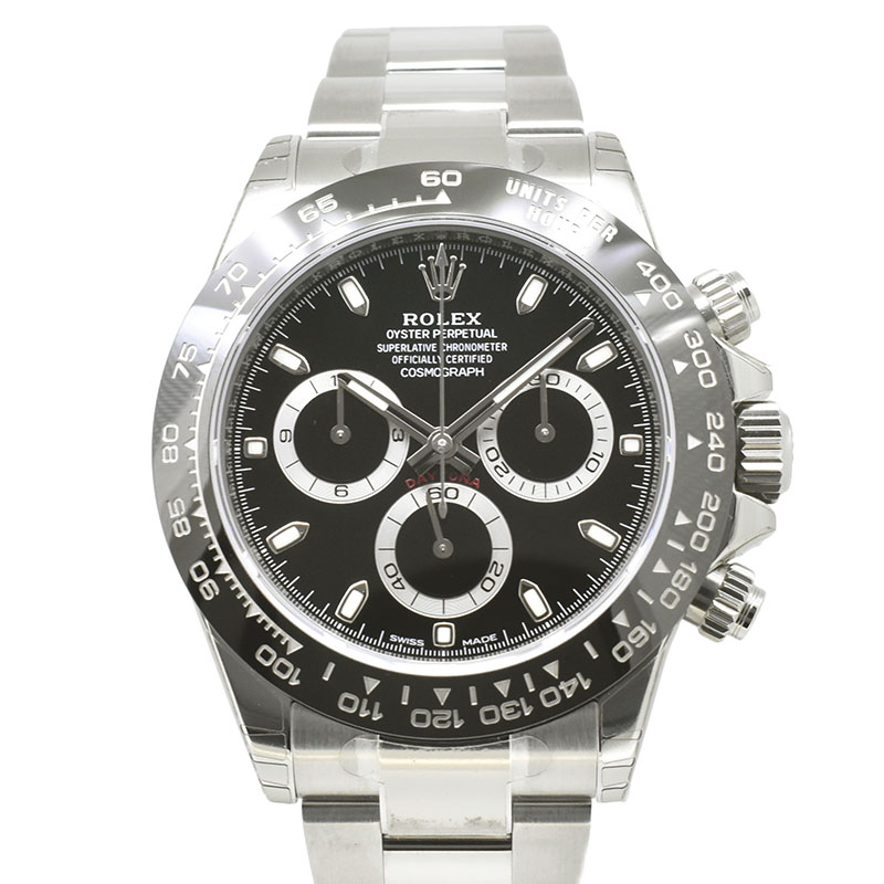 ロレックス　ROLEX　コスモグラフ デイトナ　Ref.116500LN　ブラック　セラミックベゼル　未使用品