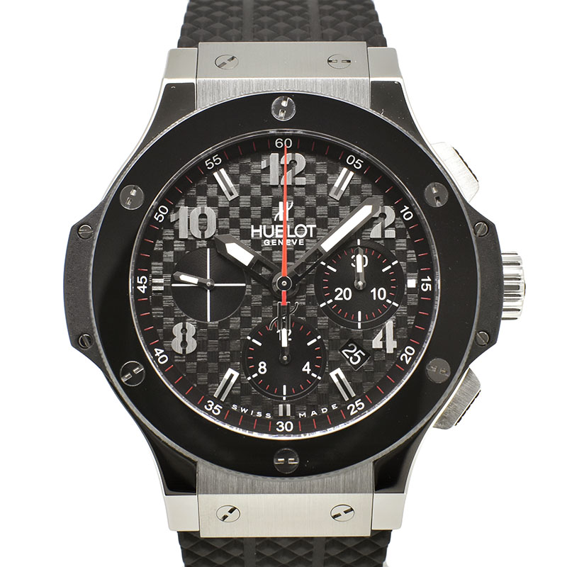 ウブロ　HUBLOT　ビッグバン　301.SB.131.RX　44mm　ブラック　セラミックベゼル　自動巻　USED　中古