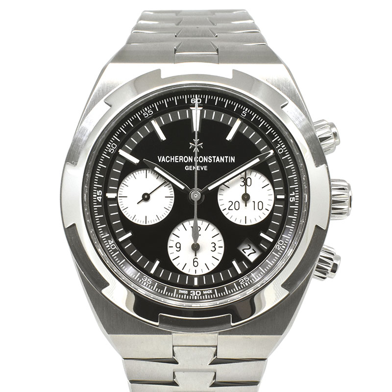ヴァシュロンコンスタンタン　VACHERON CONSTANTIN　オーヴァーシーズ クロノグラフ　5500V/110A-B481　ブラック　42.5mm　USED　中古