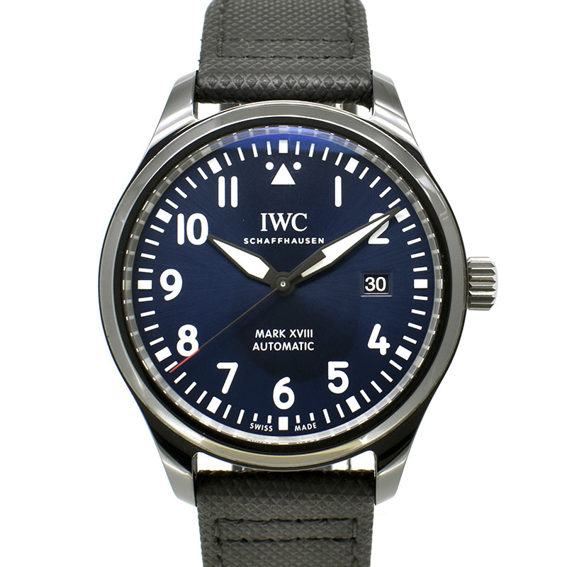 IWC　パイロットウォッチ マーク18 ローレウス・スポーツ・フォー・グッド　IW324703　世界1500本限定　41mm　セラミック　USED　中古