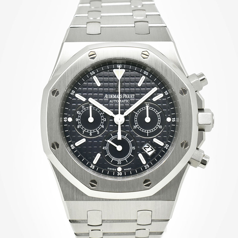 オーデマ・ピゲ　AUDEMARS PIGUET　ロイヤルオーク クロノグラフ　26300ST.OO.1110ST.03　SS　39mm　ダークブルー　USED　中古