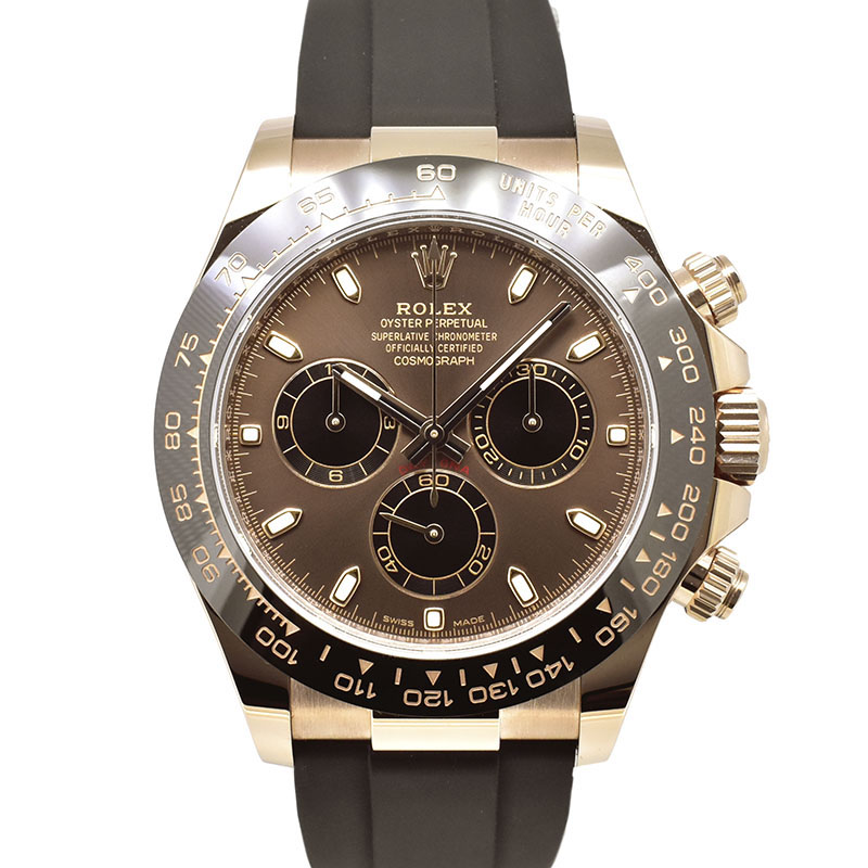ロレックス　ROLEX　デイトナ　Ref.116515LN　18KERG　セラミックベゼル　40mm　チョコレート/ブラック　オイスターフレックス　国内正規品　未使用品