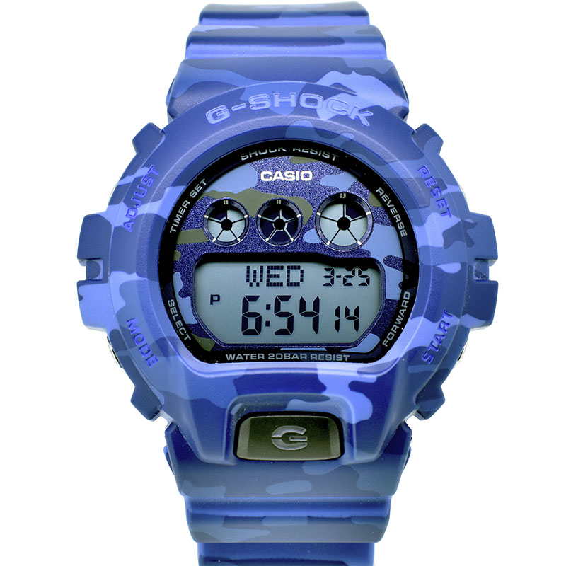 カシオ　ＣＡＳＩＯ　Gショック　GMD-S6900CF-2JR　カモフラージュ　48.8×46×12.7mm　未使用品