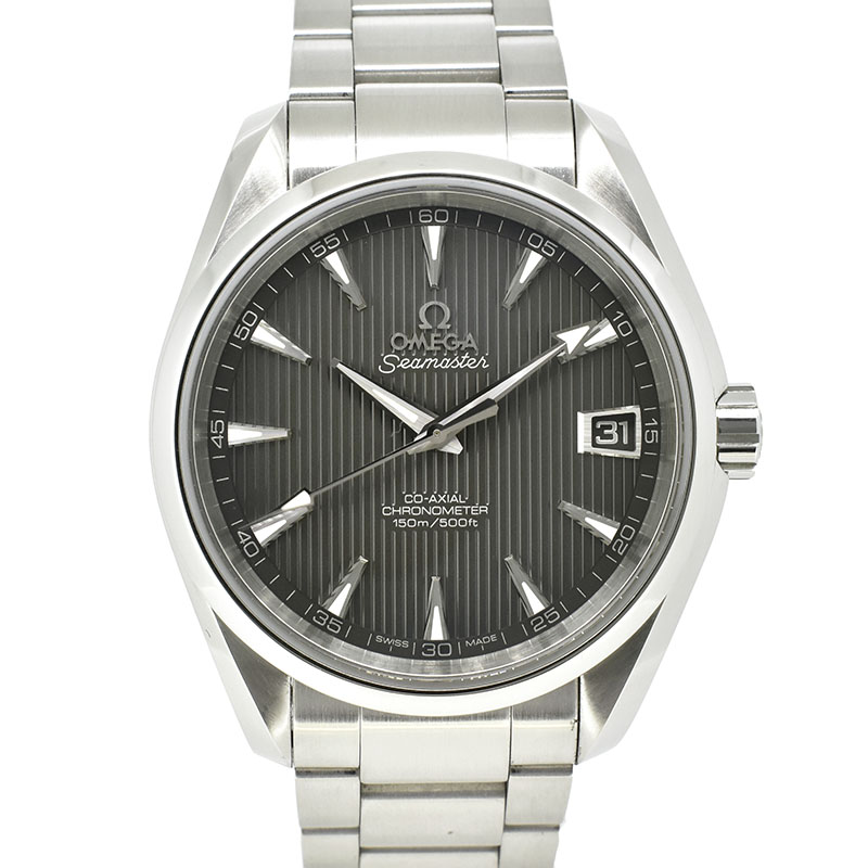オメガ　OMEGA　シーマスター　アクアテラ　231.10.39.21.06.001　メンズ　38,5mm　SS　グレータペストリー　未使用品