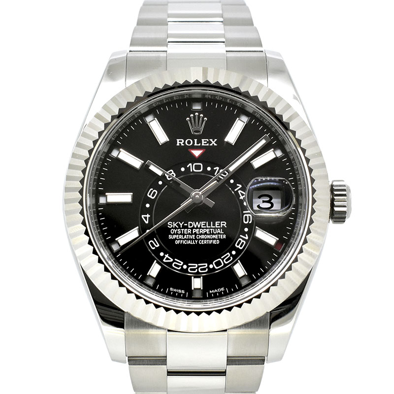 ロレックス　ROLEX　スカイドゥエラー　326934　ブラック　国内正規　未使用品