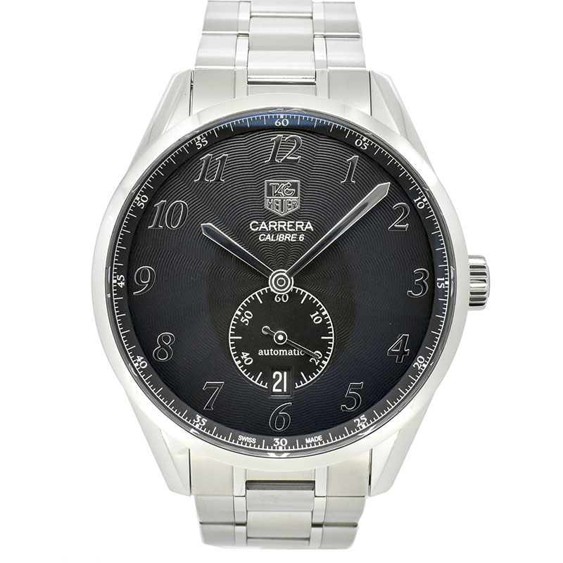 タグホイヤー　TAG HEUER　カレラ ヘリテージ キャリバー6　WAS2110.BA0732　ブラック　39mm　USED　中古