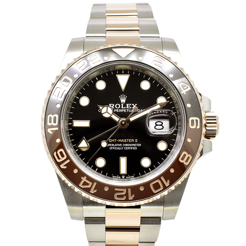 ロレックス　ROLEX　GMTマスター2　126711CHNR　ブラウン/ブラックベゼル　40mm　国内正規品　USED　中古