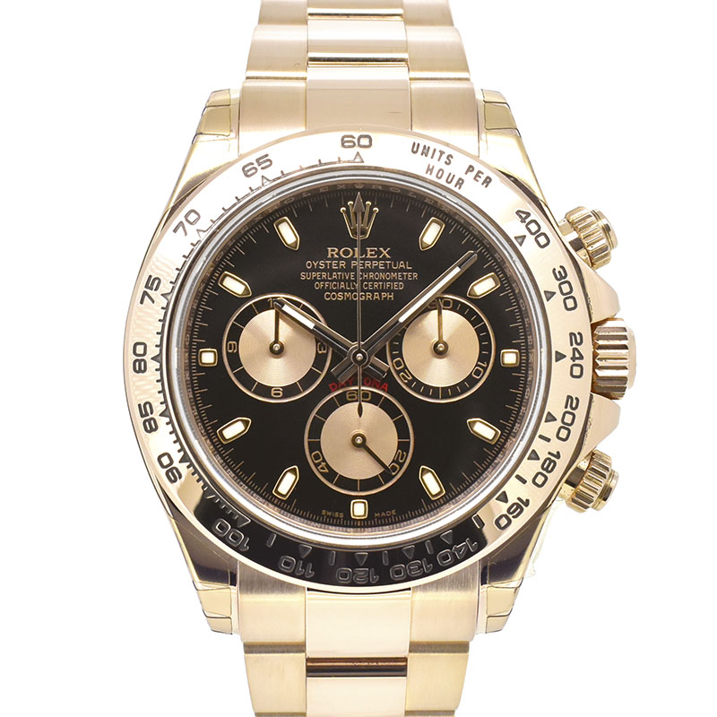 ロレックス　ROLEX　デイトナ　Ref.116505　エバーローズゴールド　ブラック/ピンク　ランダム番　USED　中古