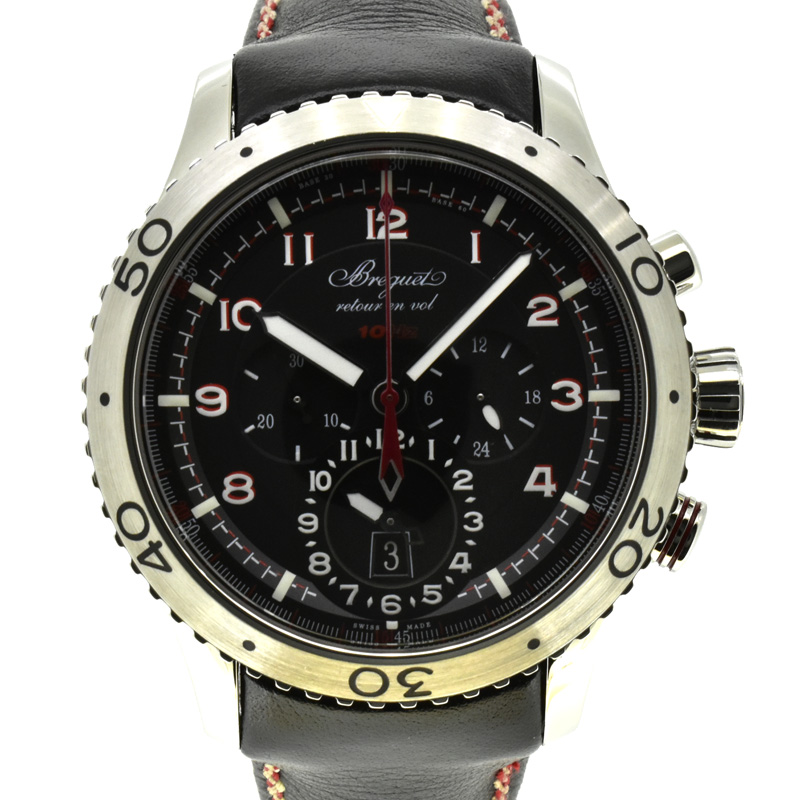 ブレゲ　BREGUET　タイプXXII　3880ST/H2/3XV　クロノグラフ　SS　44mm　USED　中古