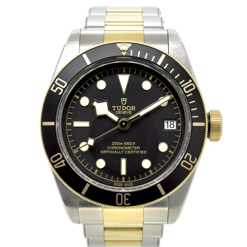 チューダー(チュードル)　TUDOR　ヘリテージ ブラックベイ コンビ　79733N　ブラック　41mm　USED　中古