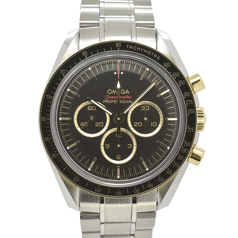 オメガ　OMEGA　スピードマスター 東京オリンピック2020 リミテッドエディション　522.20.42.30.01.001　日本2020本限定　42mm　ブラック　18KYG/SS　USED　中古