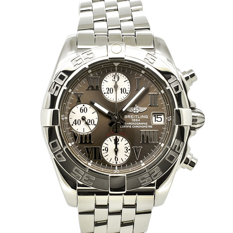 ブライトリング　BREITLING　クロノコックピット　A152Q20PA　A13358　ブラウンローマ　39mm　USED　中古