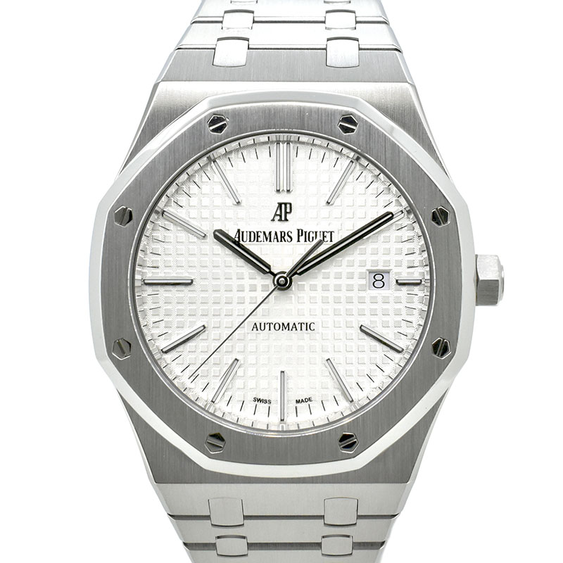 オーデマ・ピゲ　AUDEMARS PIGUET　ロイヤルオーク　15400ST.OO.1220ST.02　41mm　シルバー　USED　中古