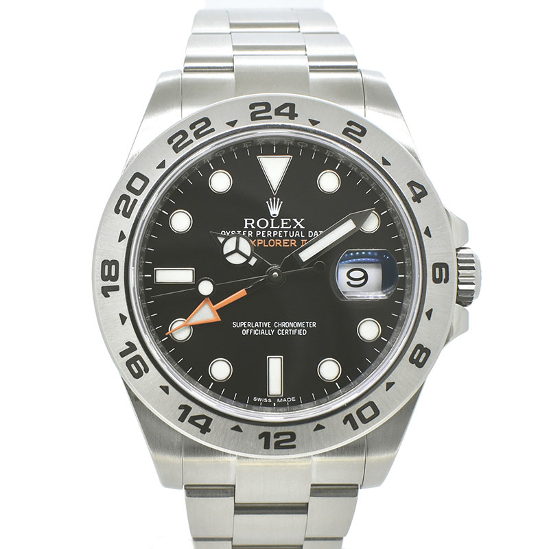 ロレックス　ROLEX　エクスプローラー2　Ref.216570　ブラック　ランダム番　USED　中古