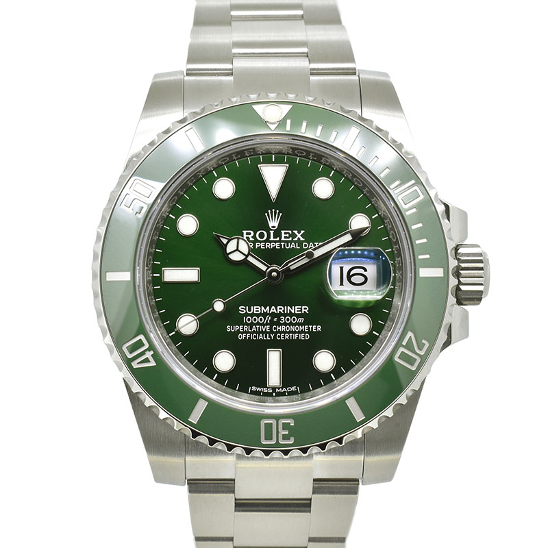 ロレックス　ROLEX　サブマリーナデイト　グリーン　116610LV　ランダム番　国内正規品　未使用品