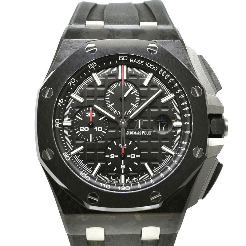 オーデマ・ピゲ　AUDEMARS PIGUET　ロイヤルオーク オフショア クロノグラフ　26400AU.OO.A002CA.01　フォージドカーボン　44mm　USED　中古