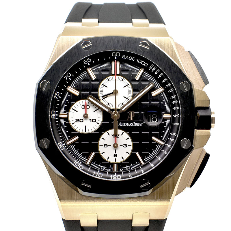 オーデマ・ピゲ　AUDEMARS PIGUET　ロイヤルオーク オフショア クロノグラフ　26400RO.OO.A002CA.01　18KPG　44mm　USED　中古