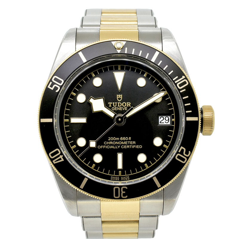 チューダー(チュードル)　TUDOR　ヘリテージ ブラックベイ コンビ　79733N　ブラック　41mm　USED　中古