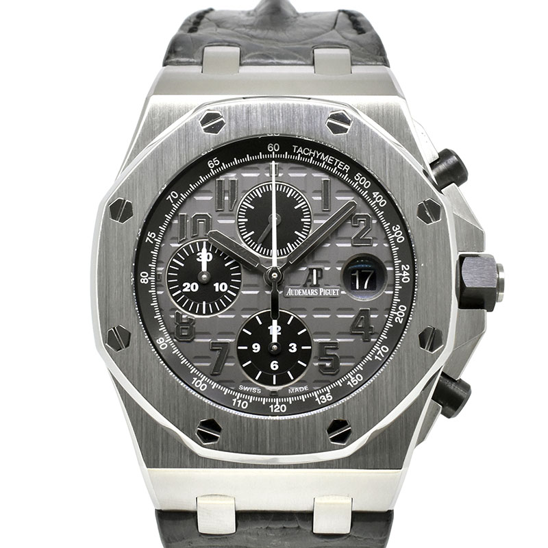 オーデマ・ピゲ　AUDEMARS PIGUET　ロイヤルオーク オフショア クロノグラフ　26470ST.OO.A104CR.01　グレー　42mm　USED　中古