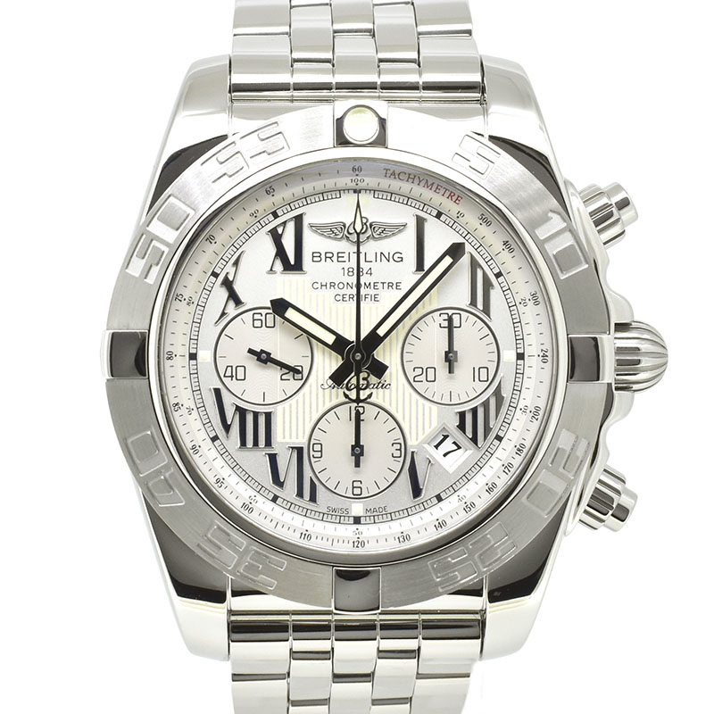 ブライトリング　BREITLING　クロノマット44　A012G76PA　シルバーローマ　SS　44mm　USED　中古