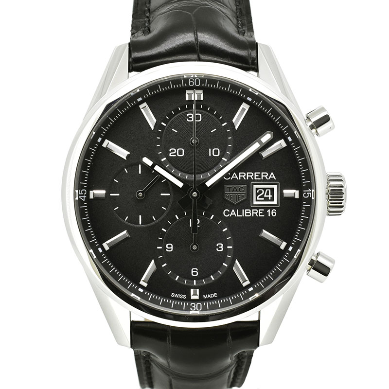 タグホイヤー　TAG HEUER　カレラ クロノグラフ キャリバー16　CBK2110.FC6266　41mm　SS　ブラック　自動巻　未使用品