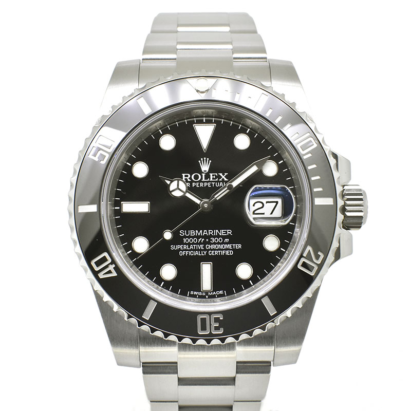ロレックス　ROLEX　サブマリーナデイト　Ref.116610LN　ブラック　SS　40mm　ランダム番　USED　中古